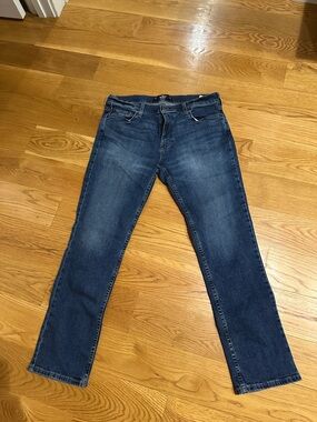 Hollister Dark Blue Slim Straight Jeans